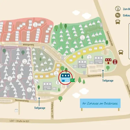 아파트 Ferienwohnpark Maisonette-wohnung 51 21